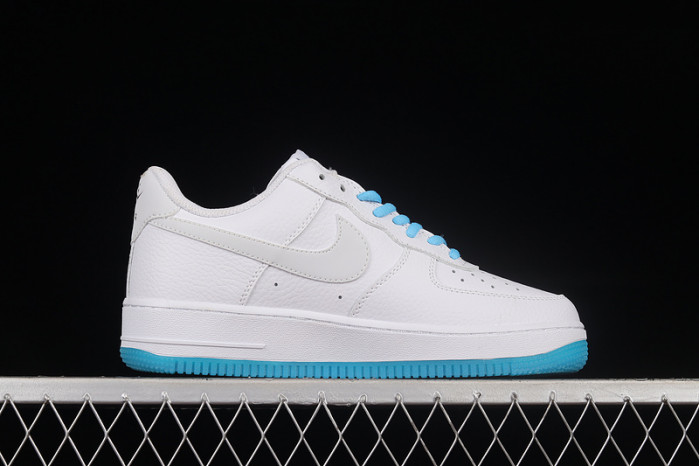 nike air force 1 07 low white blue crystal black kh0806