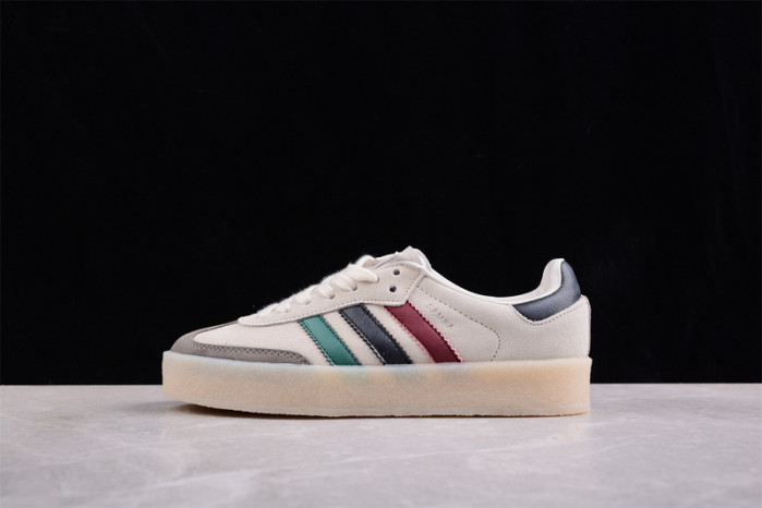 a*d*i*s ronnie fieg x clarks x 8th street samba ''kithmas - multi-color stripes'' ie4032