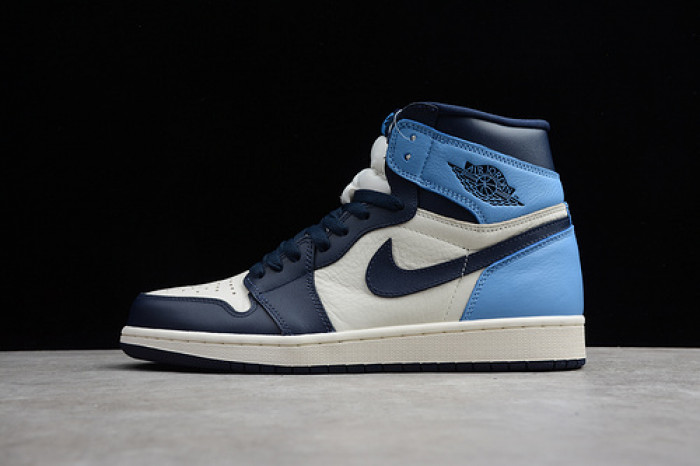air jordan 1 retro high og | unc - obsidian university blue 555088-140