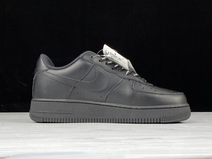 nike air force 1 low su---preme black - cu9225-100-001