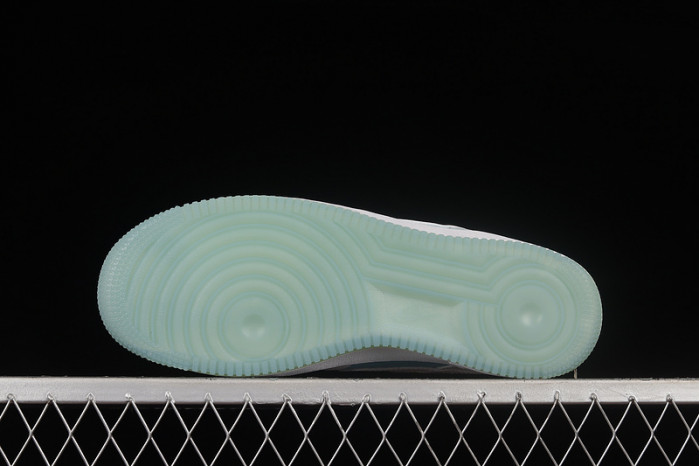 2021 nike air force 1 07 low white light blue aa7687-400