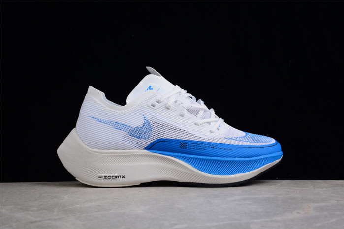 nike zoomx vaporfly next% 2 white blue cu4111-102