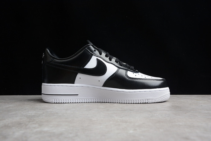nike air force 1 "tuxedo" white and black aq4134-100