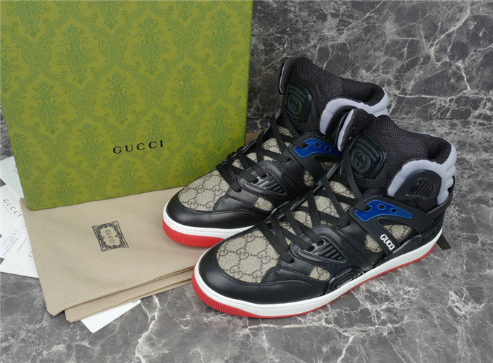 G*u*i men''s high top sneaker m236010