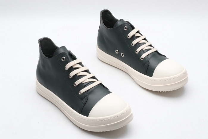rick 0wens sneakers dark green