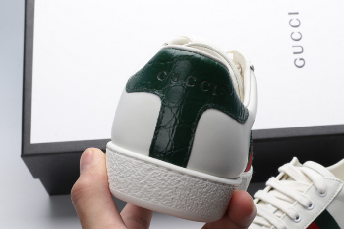 G*u*i ace embroidered low-top sneaker 429466a38g09064