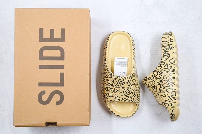 kanye west x a*d*i*s Y**zy slide“resin"