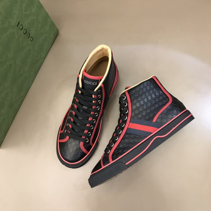 G*u*i men''s high top sneaker 221451m236006
