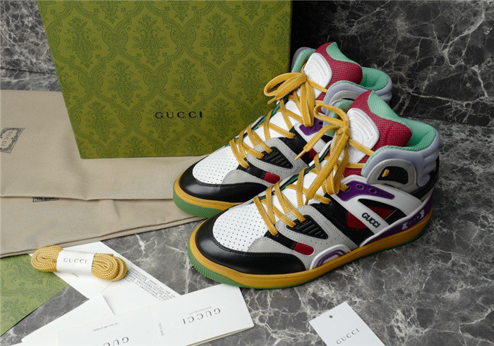 G*u*i men''s high top sneaker m236008