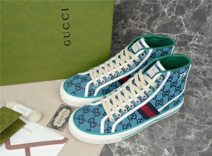 G*u*i men''s high top sneaker m236011