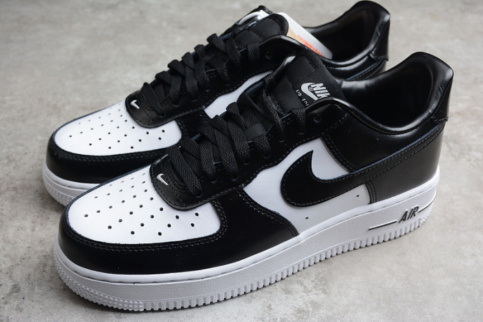 nike air force 1 "tuxedo" white and black aq4134-100