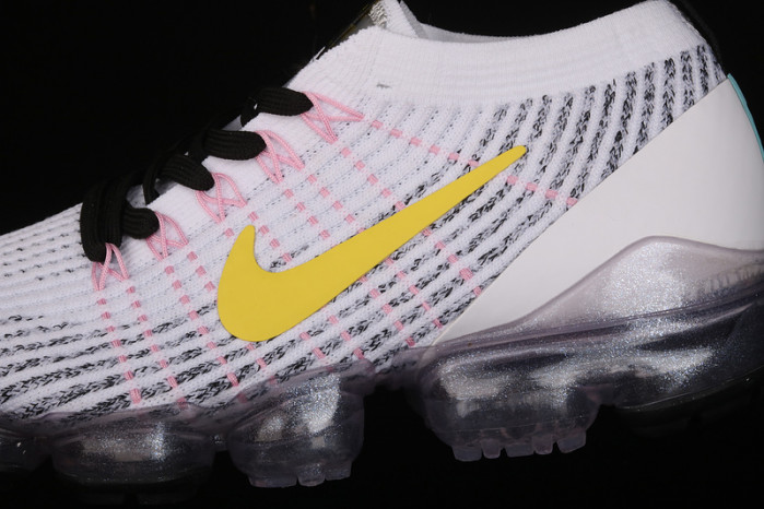 nike air vapormax 3 white dynamic yellow - aj6900-103