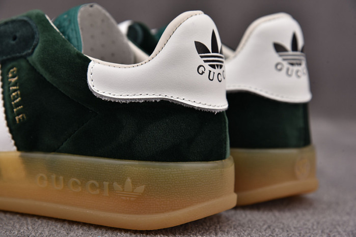 G*u*i low-top sneaker green678