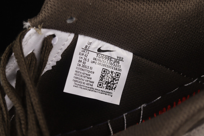 nike air force 1 07 low dark grey brown white tu6995-396