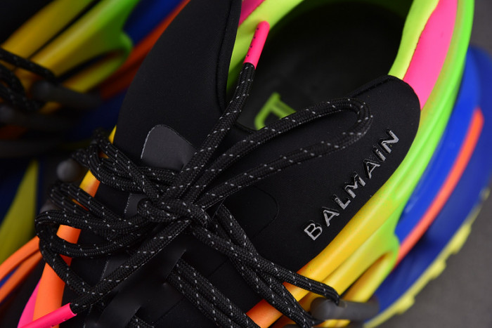 balmain unicorn layered sneakers op09895