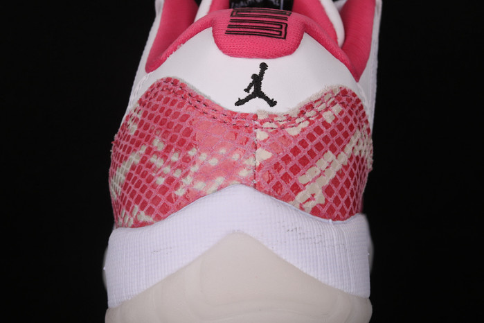jordan 11 retro low pink snakeskin ah7860-106