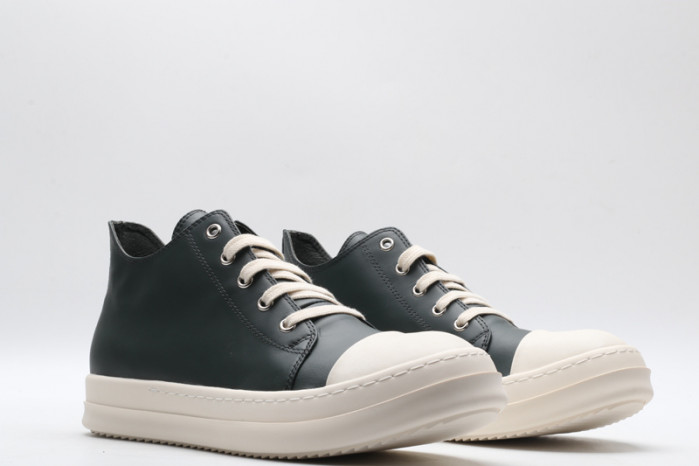 rick 0wens sneakers dark green