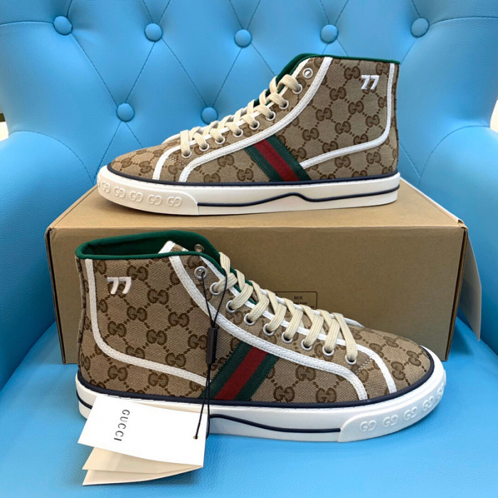 G*u*i men''s high top sneaker m236014