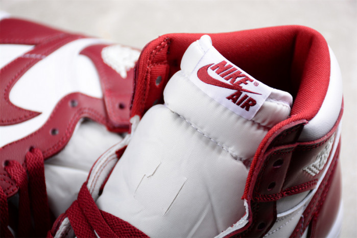 air jordan 1 high og team red dz5485-160