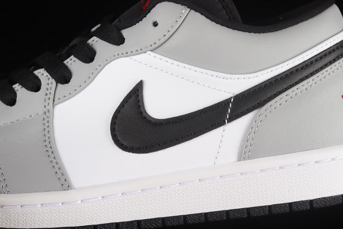 air jordan 1 low light smoke grey - 553558-030