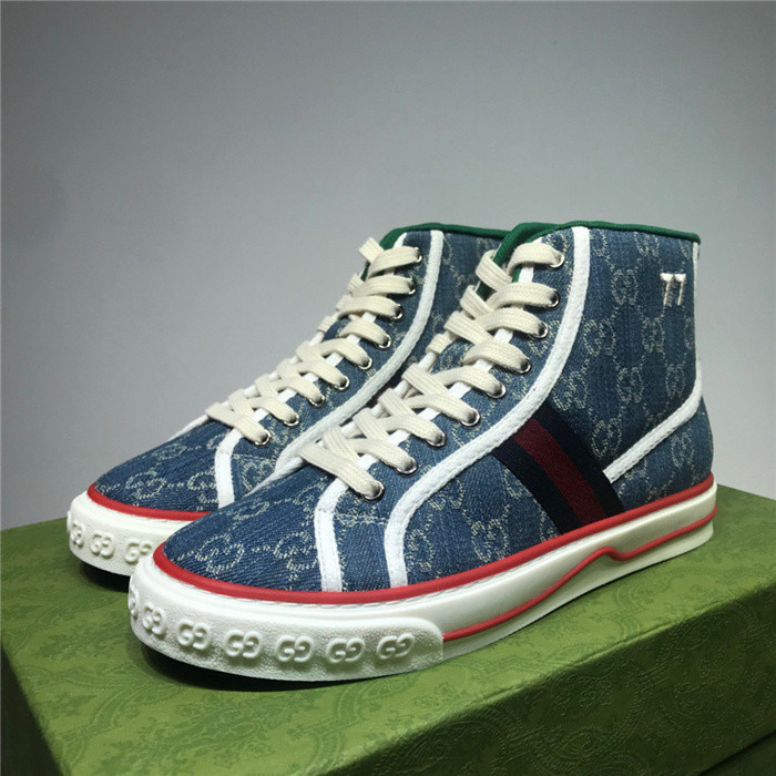 G*u*i men''s high top sneaker m236017