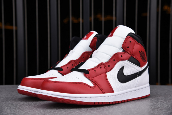 air jordan 1 mid chicago (2020) - 554724-173