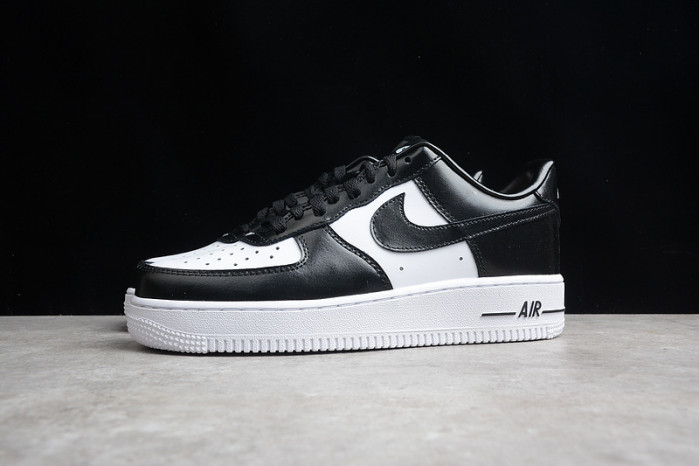 nike air force 1 "tuxedo" white and black aq4134-100