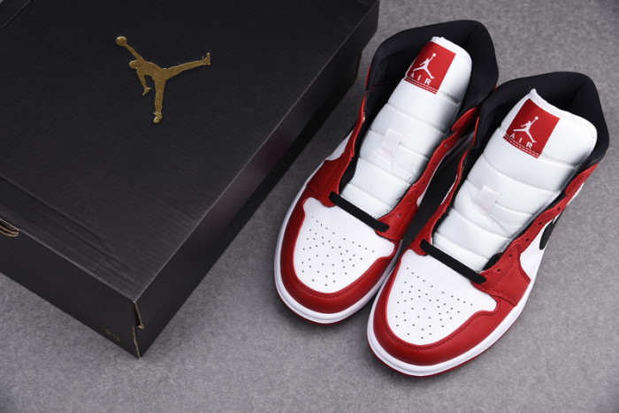 air jordan 1 mid chicago (2020) - 554724-173