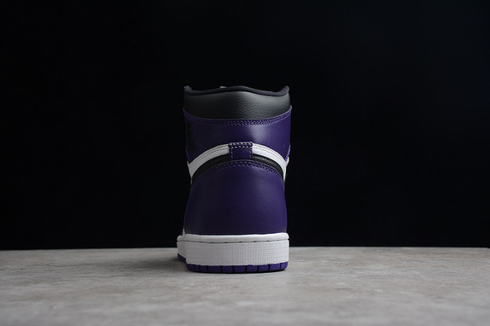 air jordan 1 retro high court purple white 555088-500
