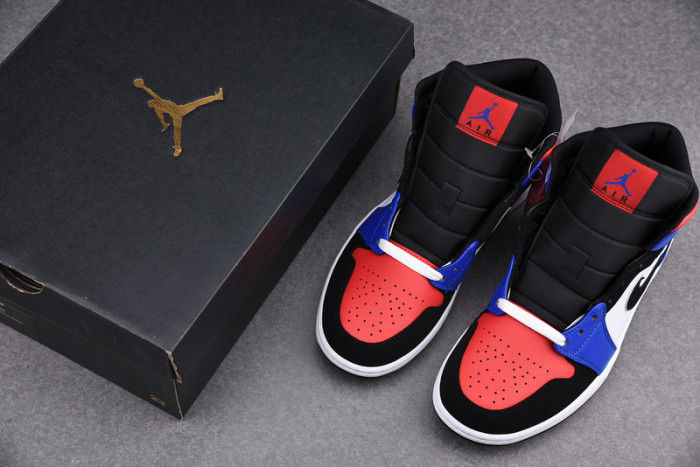 air jordan 1 retro mid top 3 554724-124
