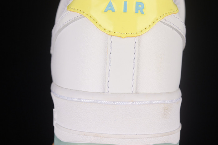 2021 nike air force 1 07 low white light blue aa7687-400