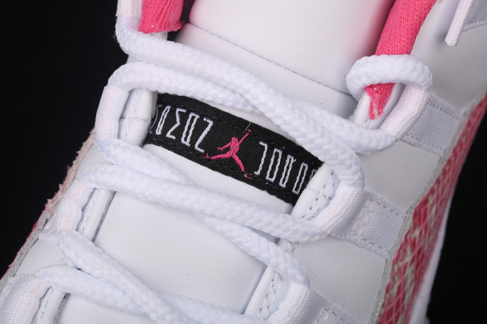 jordan 11 retro low pink snakeskin ah7860-106