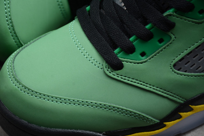 air jordan 5 retro oregon ducks 454803-535