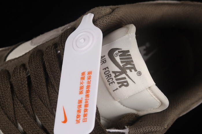 nike air force 1 07 low dark grey brown white tu6995-396