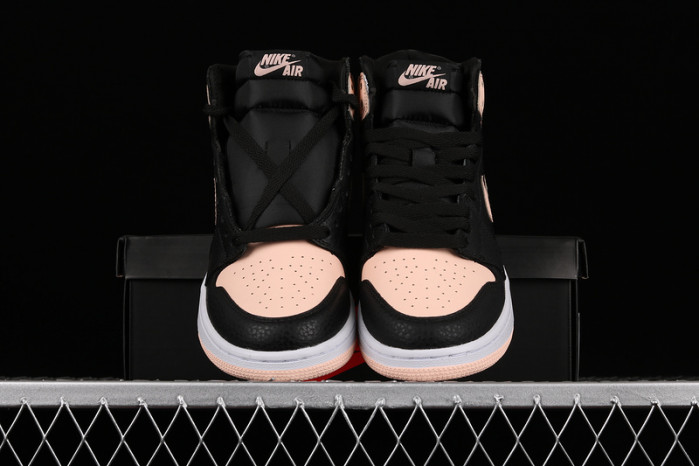 air jordan 1 retro high black crimson tint (gs) - 575441-081