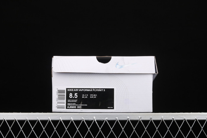 nike air vapormax flyknit 3 black white aj6900-001