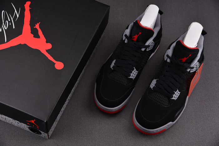 air jordan 4 retro bred (2019) 308497-060