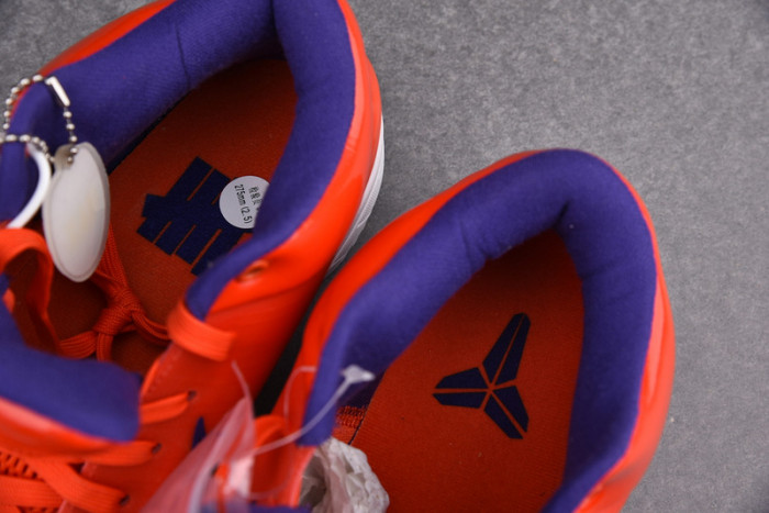 nike kobe 4 protro undefeated phoenix suns cq3869-800