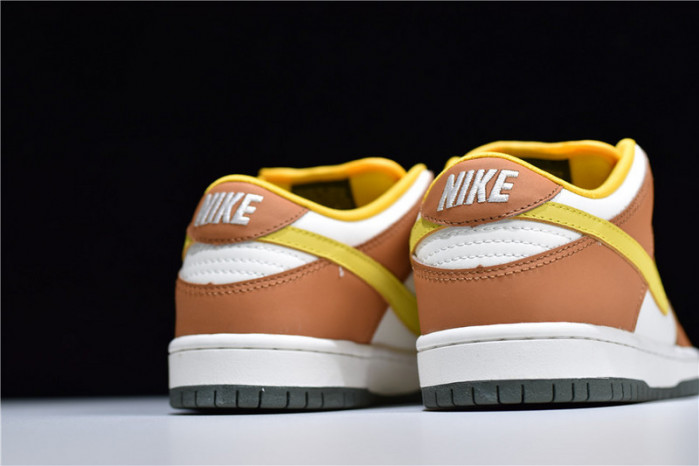 nike dunk sb low vapour mineral yellow - 304292-271