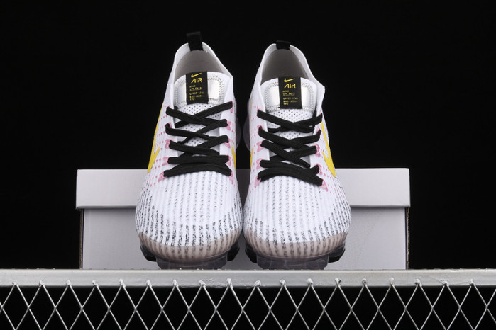 nike air vapormax 3 white dynamic yellow - aj6900-103