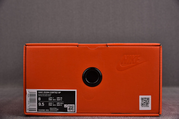 sacai x nike zoom cortez 4.0 dark grey white dq0581-001