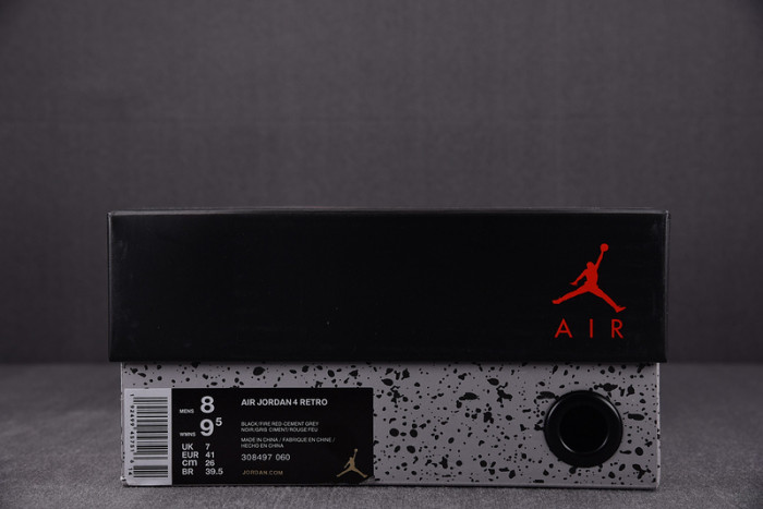 air jordan 4 retro bred (2019) 308497-060