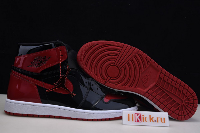 air jordan 1 high og ‘bred patent’ 555088-063