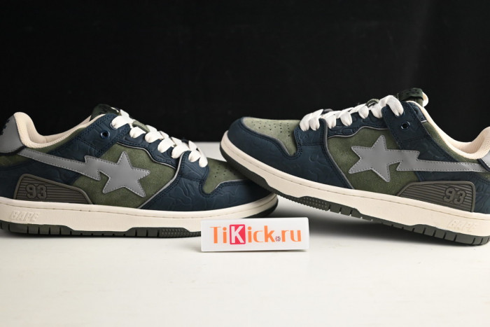 bape sta sk8 to nigo low ‘army green’ 1h80291019