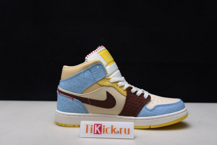 air jordan 1 Ma*s*n chateau rouge x high mid fearless cu2803-200