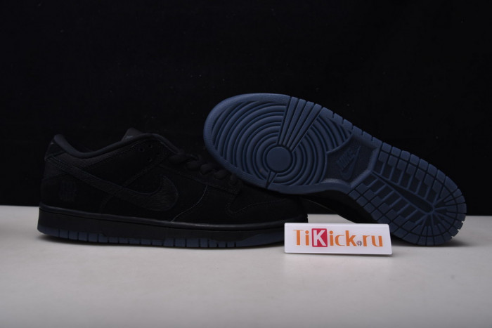 nike dunk low sp undefeated 5 on it black - d09329-001