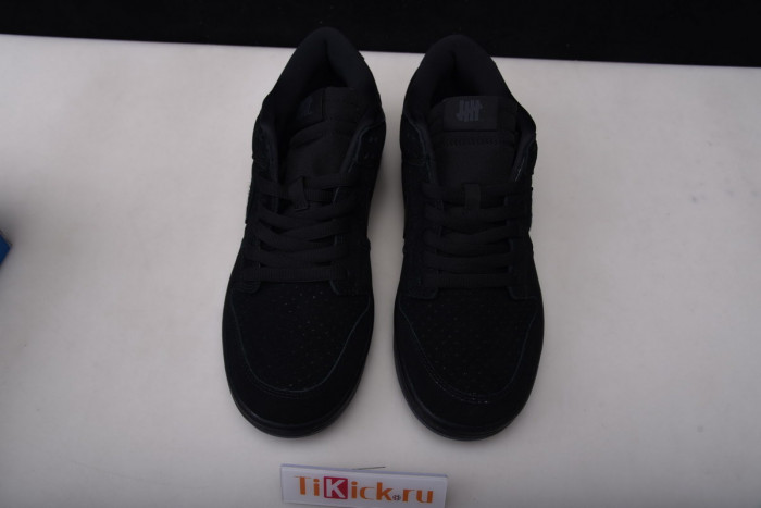 nike dunk low sp undefeated 5 on it black - d09329-001