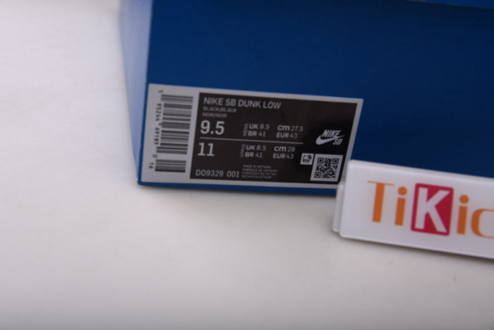 nike dunk low sp undefeated 5 on it black - d09329-001