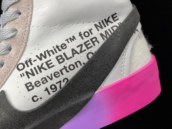 nike blazer mid "off-white serena williams" aa3832 002
