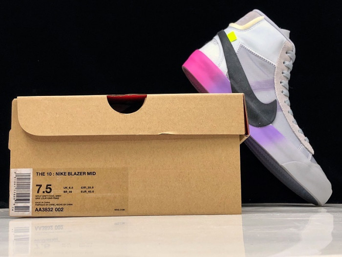 nike blazer mid "off-white serena williams" aa3832 002